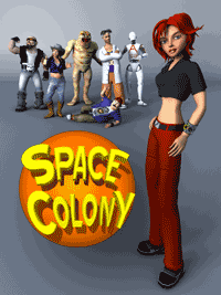 Space Colony - Venus and Crew